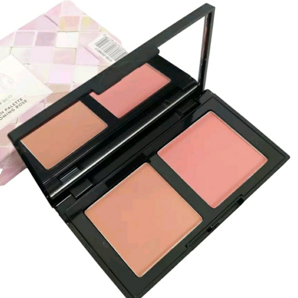 Laura Geller Blush Duo Set in Coordinating Shades Blooming Rose New in Box 7g